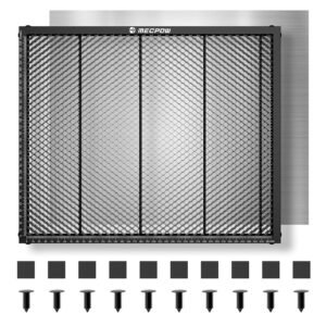 Mecpow H43 410 x 340 x 16 mm Lit laser en nid d'abeille pour Falcon A1