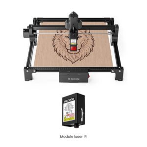 Mecpow X3S 12W Graveur laser avec module laser IR