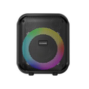 Enceinte de fête Bluetooth Sounarc L1 avec poignée intégrée et éclairage RVB – vue 2