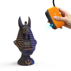 Scanner 3D portable 3DMakerpro Fox de couleur orange – vue 2