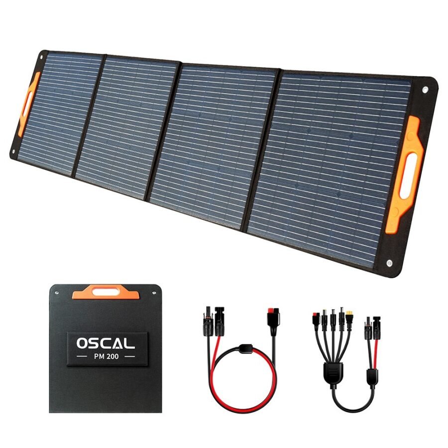 Oscal PM200 Pro – panneau solaire pliable 200 W portable