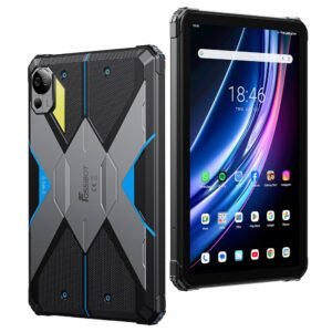Tablette robuste FOSSiBOT DT3 5G bleue avec écran 10,4 pouces – vue 2