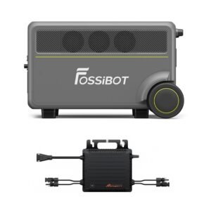 FOSSiBOT F7200 : station d'énergie 5,2 kWh avec micro-onduleur