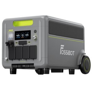 FOSSiBOT F7200 : station d'énergie 5,2 kWh avec micro-onduleur – vue 2