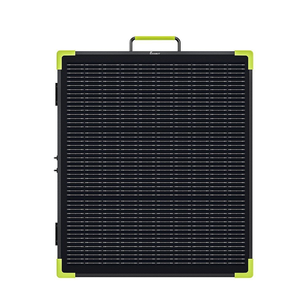 Station d'alimentation portable FOSSiBOT FDC300 avec son panneau solaire SP100 Pro – vue 4