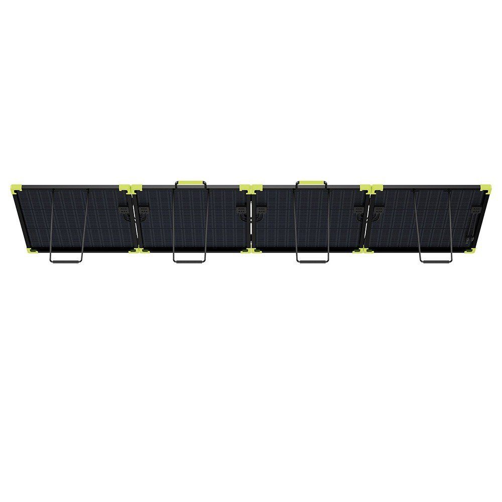 Station d'alimentation portable FOSSiBOT FDC300 avec son panneau solaire SP200 Pro – vue 3