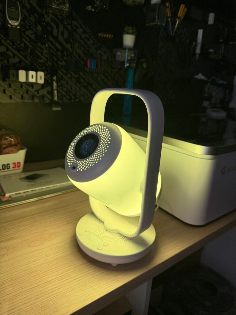 Boîte du vidéoprojecteur ETOE Starfish 2 avec les mentions Google TV, Netflix, YouTube, Prime Video et 1080P