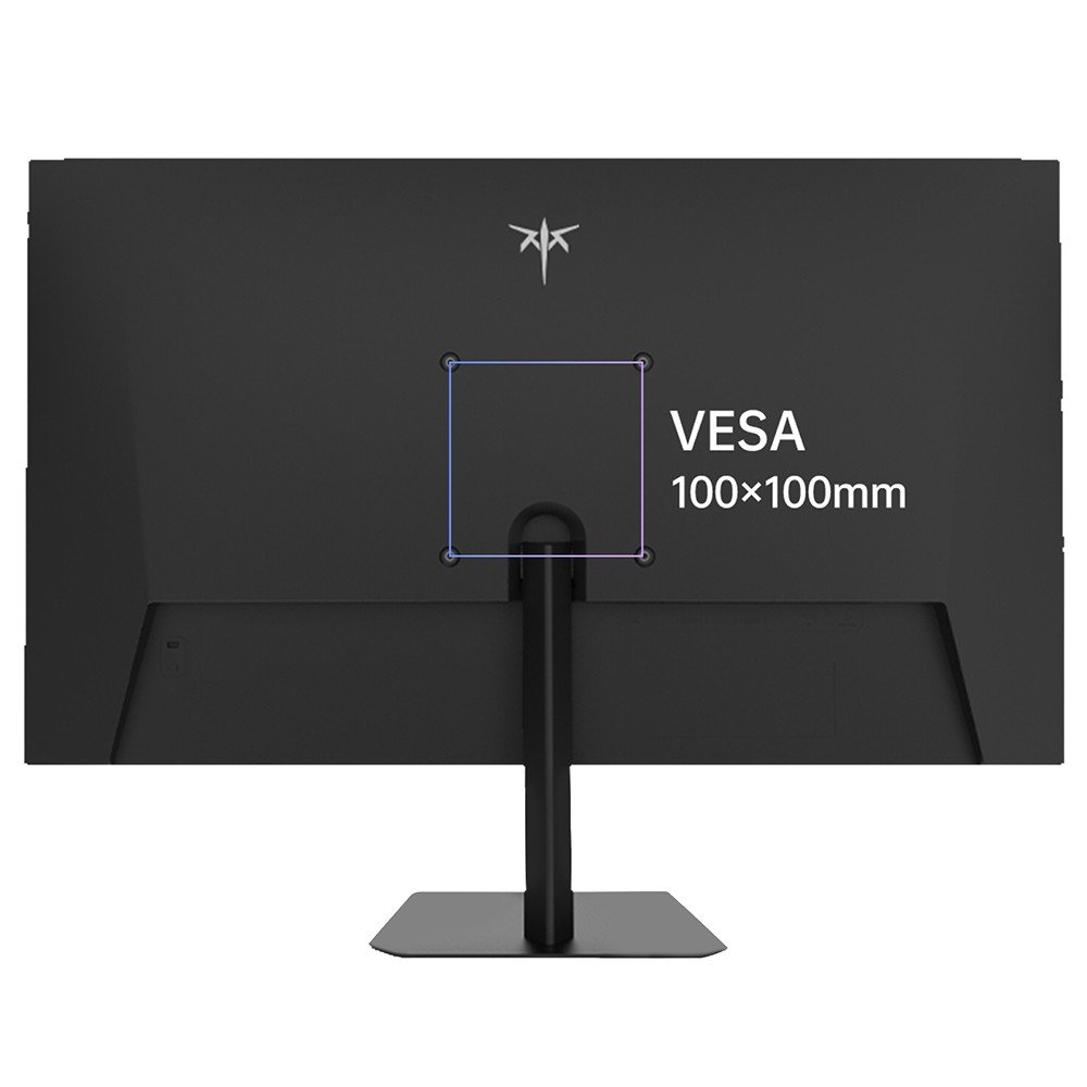 Moniteur gaming KTC H24F8 de 23,8 pouces, dalle IPS plate vue de face avec son pied inclinable – vue 5