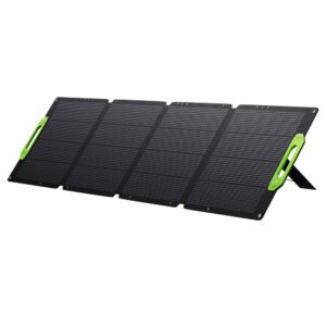 Panneau solaire pliable noir LIONSHEE LS-SP400F de 400 W, 4 volets, pour camping et alimentation hors réseau