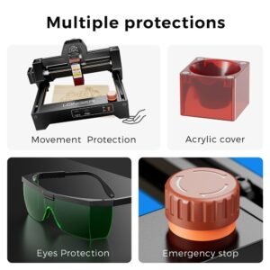 LONGER RAY5 Mini 3,5 W : graveur laser compact et connecté – vue 2