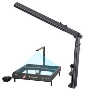 Caméra Mecpow MC5 5MP avec support de montage pour graveur laser compatible LightBurn – vue 2