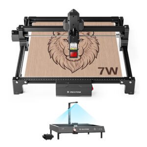 Graveur laser Mecpow X3S 7W avec caméra MC5 5MP pour Lightburn – vue 2