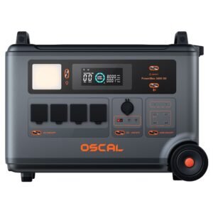 Oscal PowerMax 3600SE : station d'énergie portable LiFePO4 3600 Wh