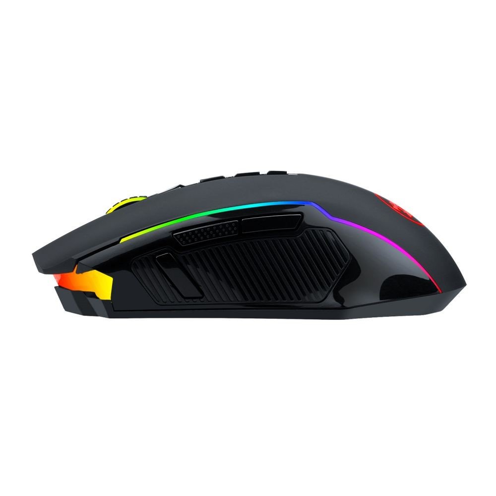 Souris de jeu Redragon M910-KS Ranger Lite noire, modèle filaire et sans fil 2,4 GHz – vue 4