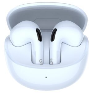 SOUNARC Q3 : écouteurs Bluetooth bleus, autonomie 20 h avec étui
