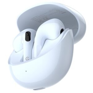SOUNARC Q3 : écouteurs Bluetooth bleus, autonomie 20 h avec étui – vue 2