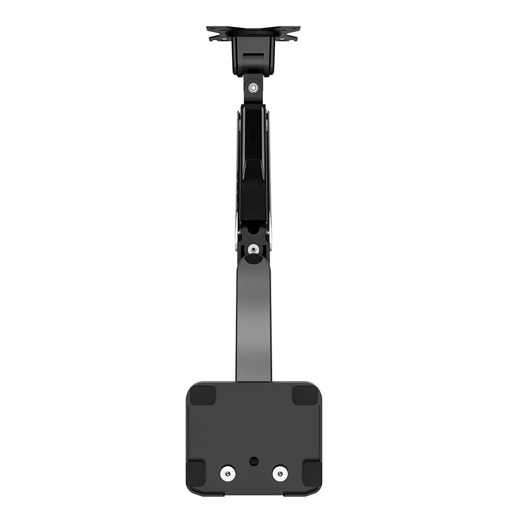 Bras de moniteur ergonomique TITAN ARMY T300 Pro noir et argent avec fixation de bureau – vue 2