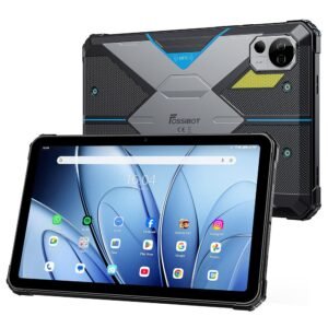 Tablette robuste FOSSiBOT DT3 5G bleue avec écran 10,4 pouces