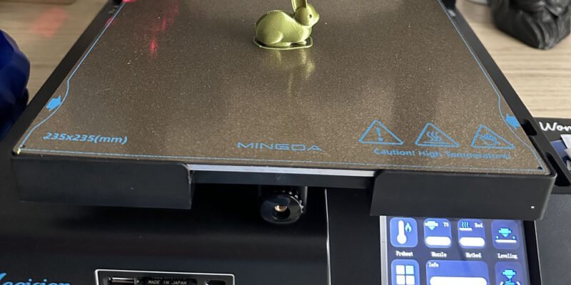 Test de l’imprimante 3D Mingda Magician X2