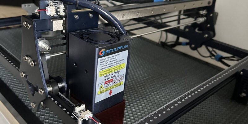 Test du graveur Laser Sculpfun S30 Pro Max 20w